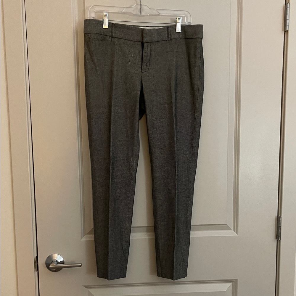 Banana Republic Sloan Women's Gray Cropped Pants
